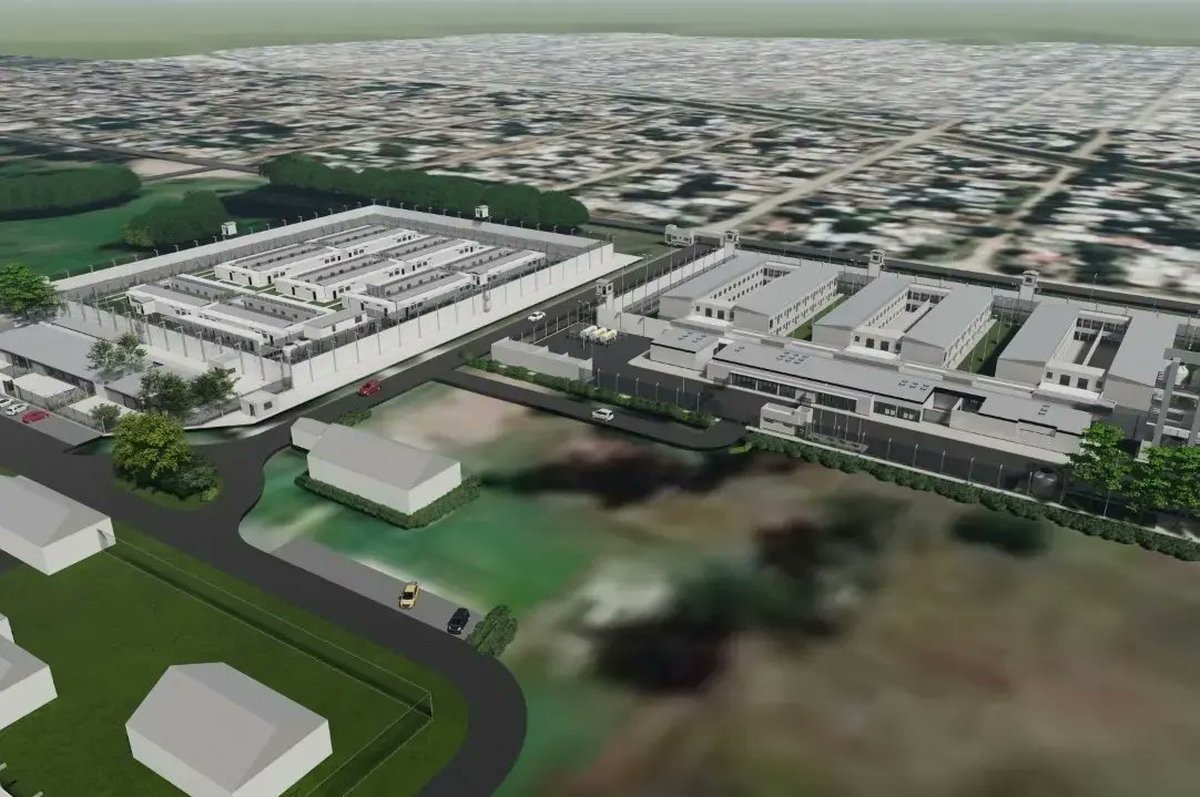 Modelo de una de las cuatro nuevas c&aacute;rceles que tendr&aacute; el Oeste.