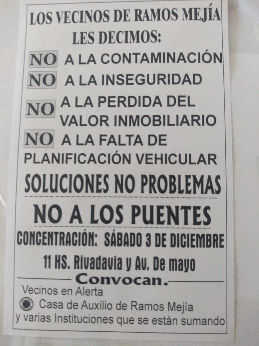 Vecinos de Ramos Mej&iacute;a realizar&aacute;n una marcha bajo el lema 