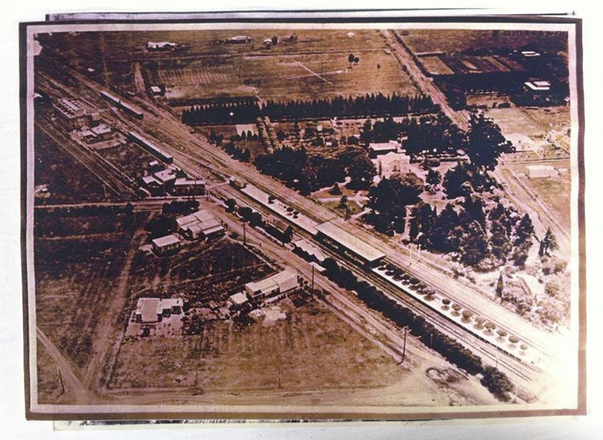 La antigua estaci&oacute;n de Castelar.