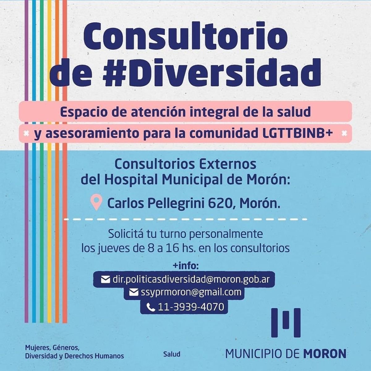 Flyer del Municipio de Mor&oacute;n.