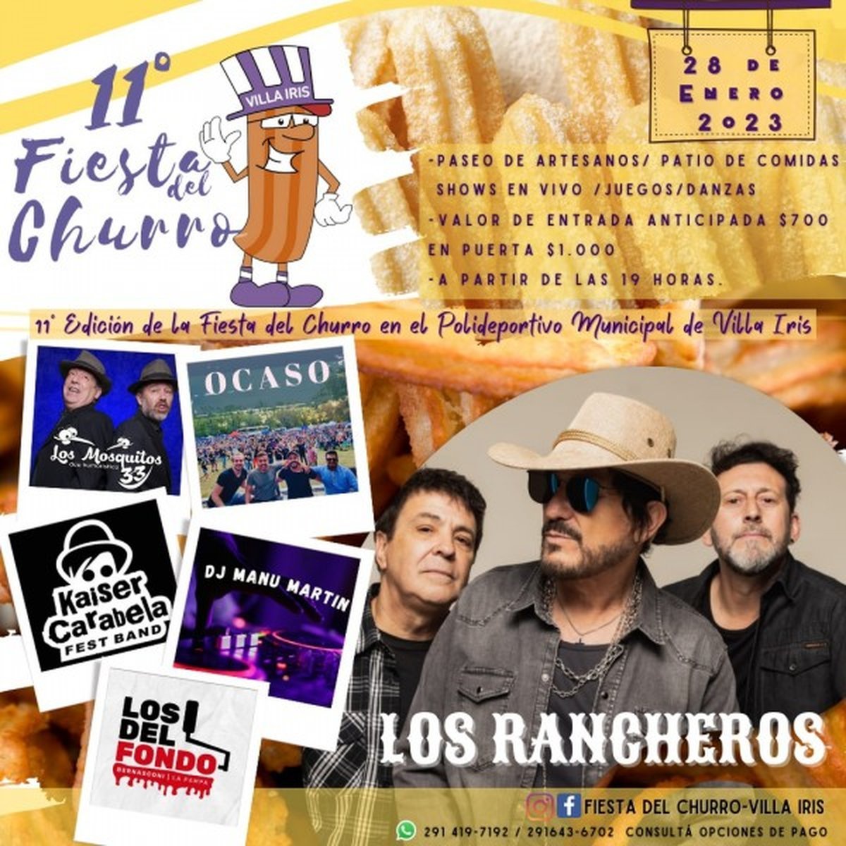 Llega la 11&deg; Fiesta del Churro a Pu&aacute;n con varias sorpresas.