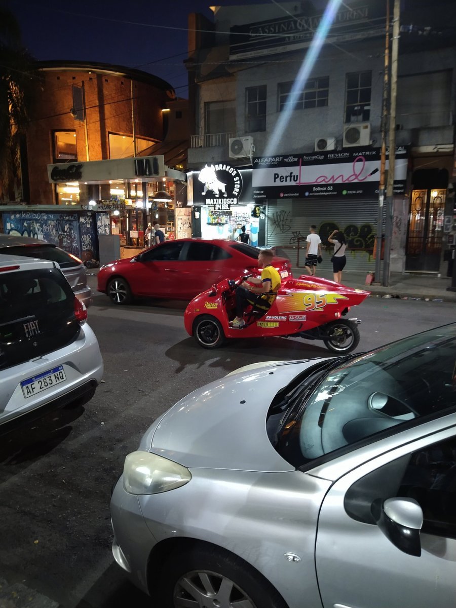 El Rayo McQueen en Ramos Mej&iacute;a.