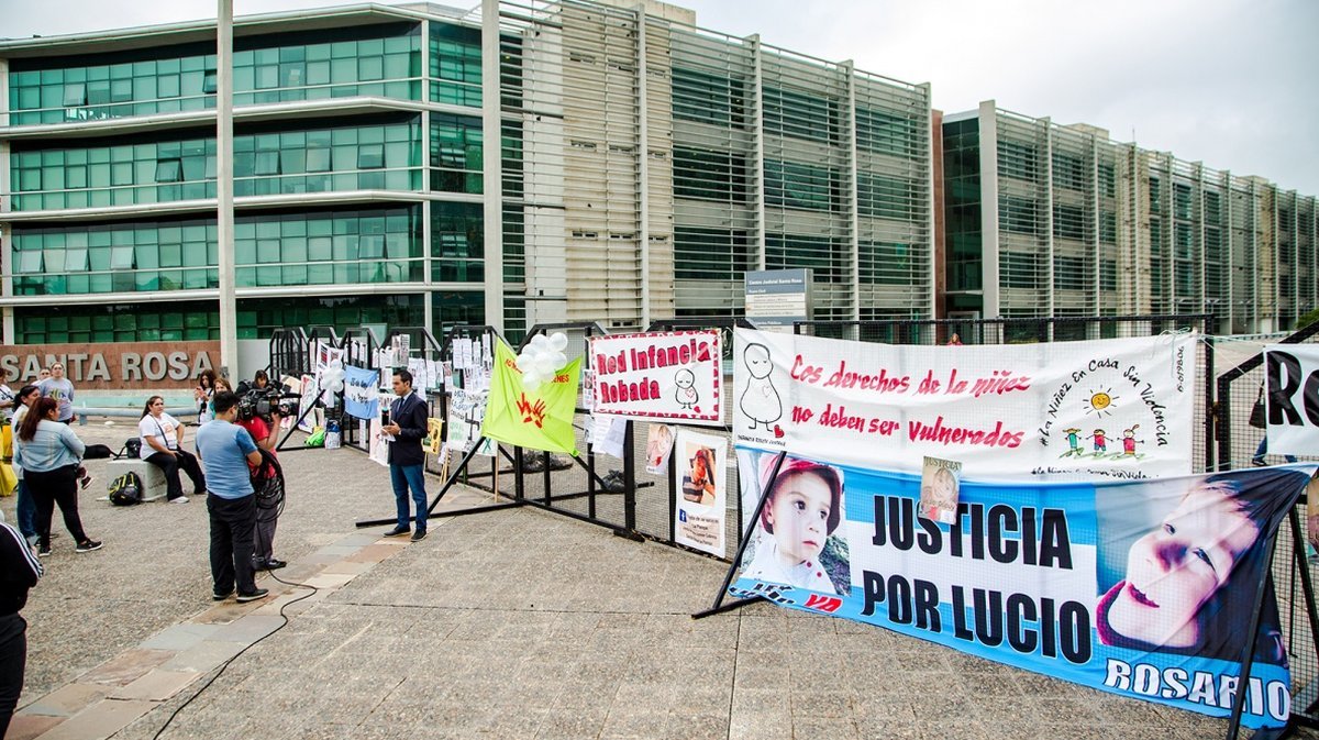 Crimen Lucio Dupuy: declararon culpables a la madre y su pareja. Foto: Juli&aacute;n Varela, extra&iacute;da de T&eacute;lam.