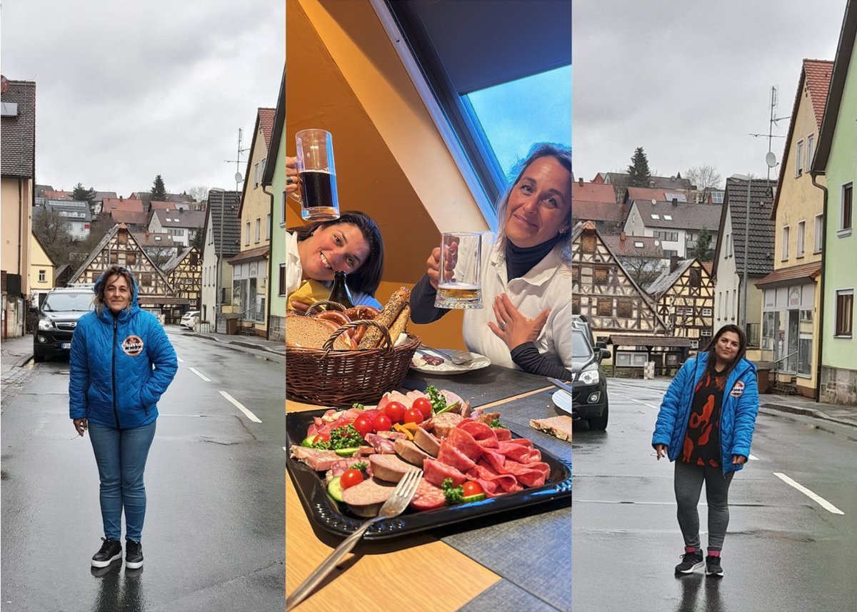 Las empleadas de Churros Salvador en Alemania.