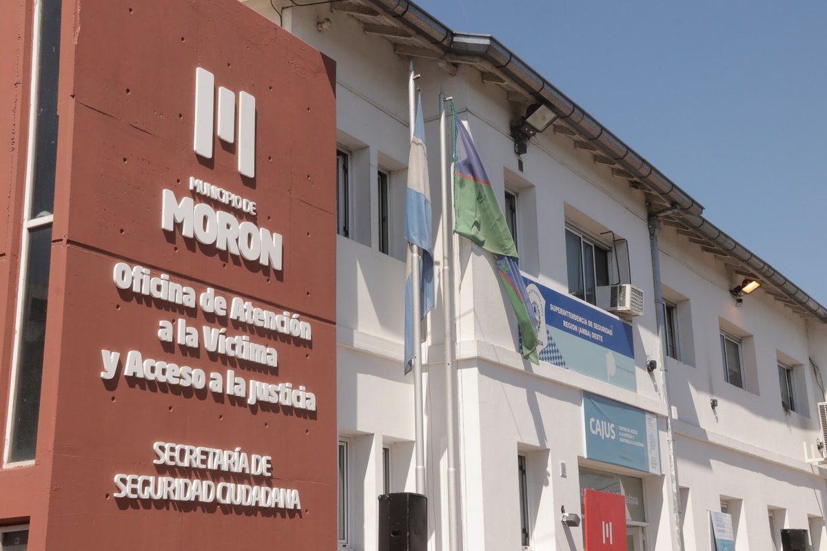 Mor&oacute;n inaugur&oacute; un espacio para victimas de delitos.