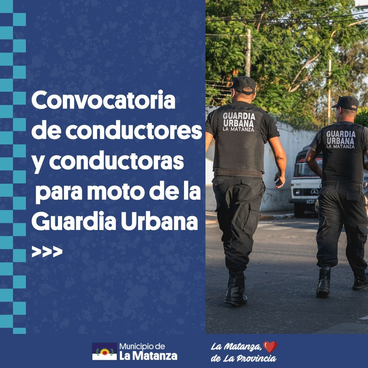 Abri&oacute; la convocatoria para ser conductor de moto o de m&oacute;viles de la Guardia Urbana de La Matanza.