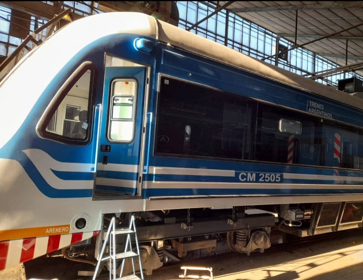 Nuevos coches para el Tren San Mart&iacute;n.