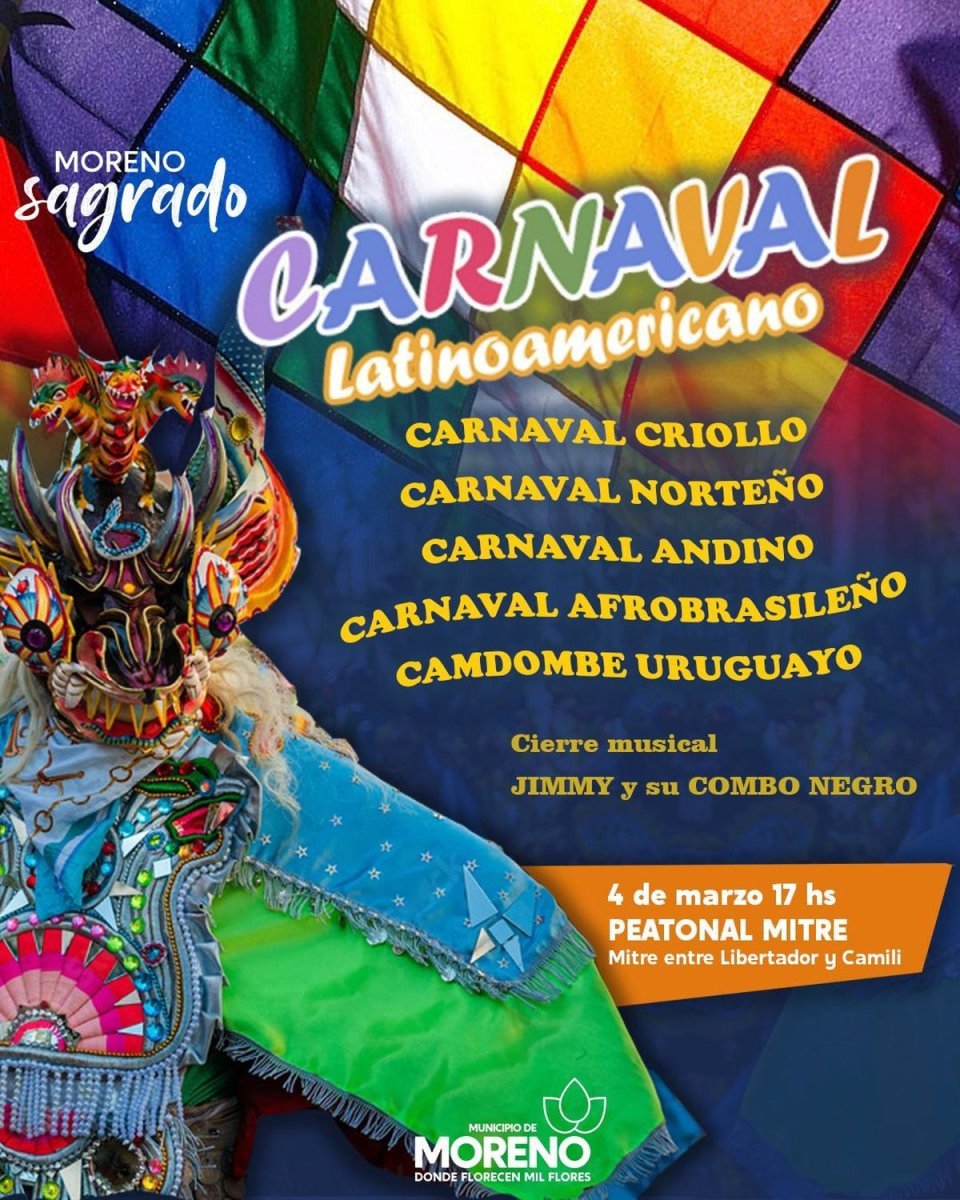 Moreno: actividades y propuestas culturales para el finde.