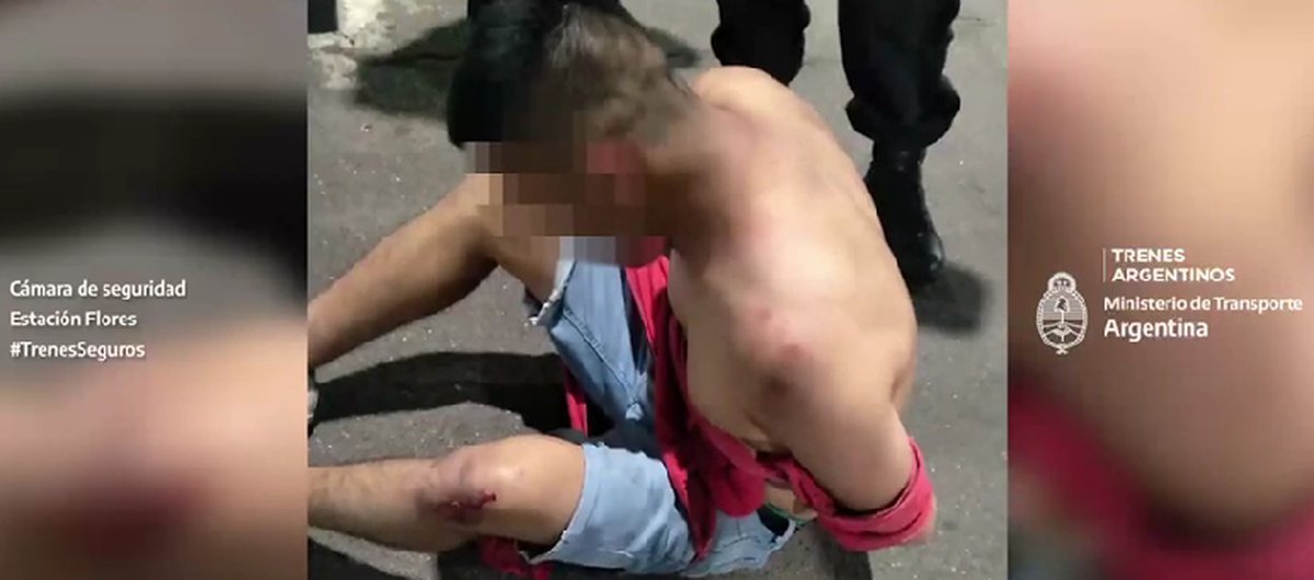 Tren Sarmiento: pasajero intent&oacute; secuestrar a un menor.