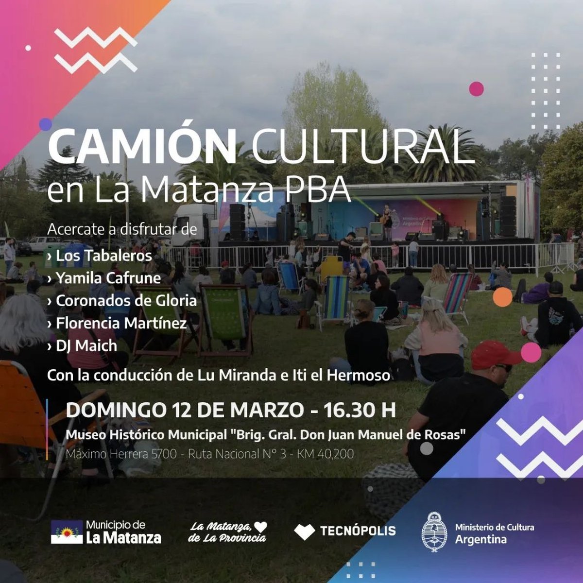 El Cami&oacute;n Cultural aterrizar&aacute; en La Matanza.