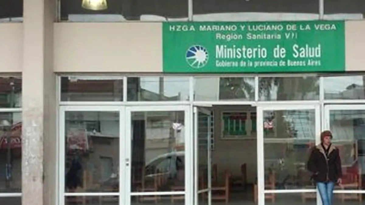 El hospital de Moreno donde est&aacute; internado el presunto delincuente.