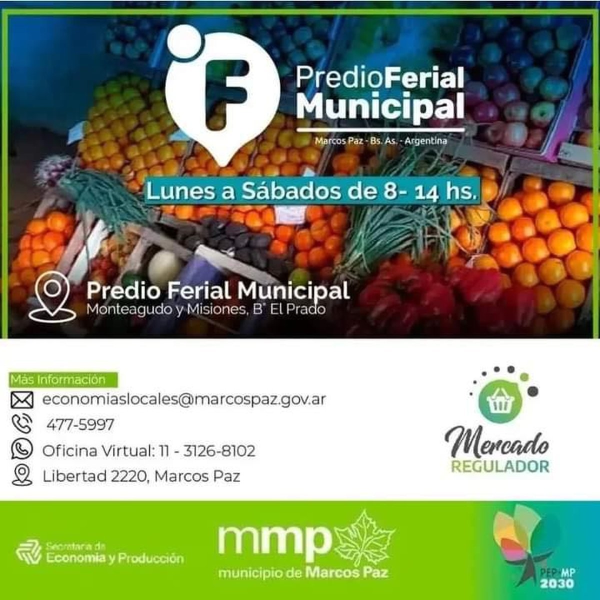 Marcos Paz realizar&aacute; una feria con productos a precios accesibles. 