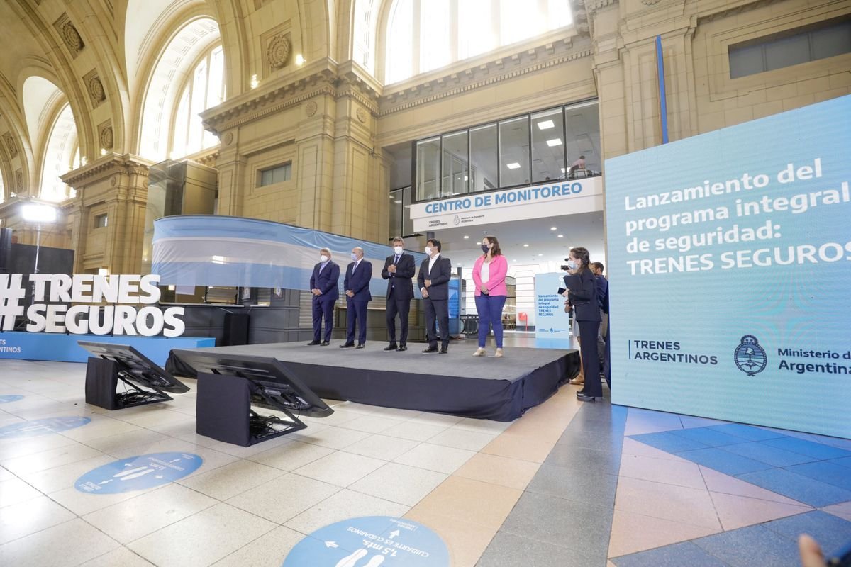Trenes Argentinos: a un a&ntilde;o del lanzamiento de Trenes Seguros.