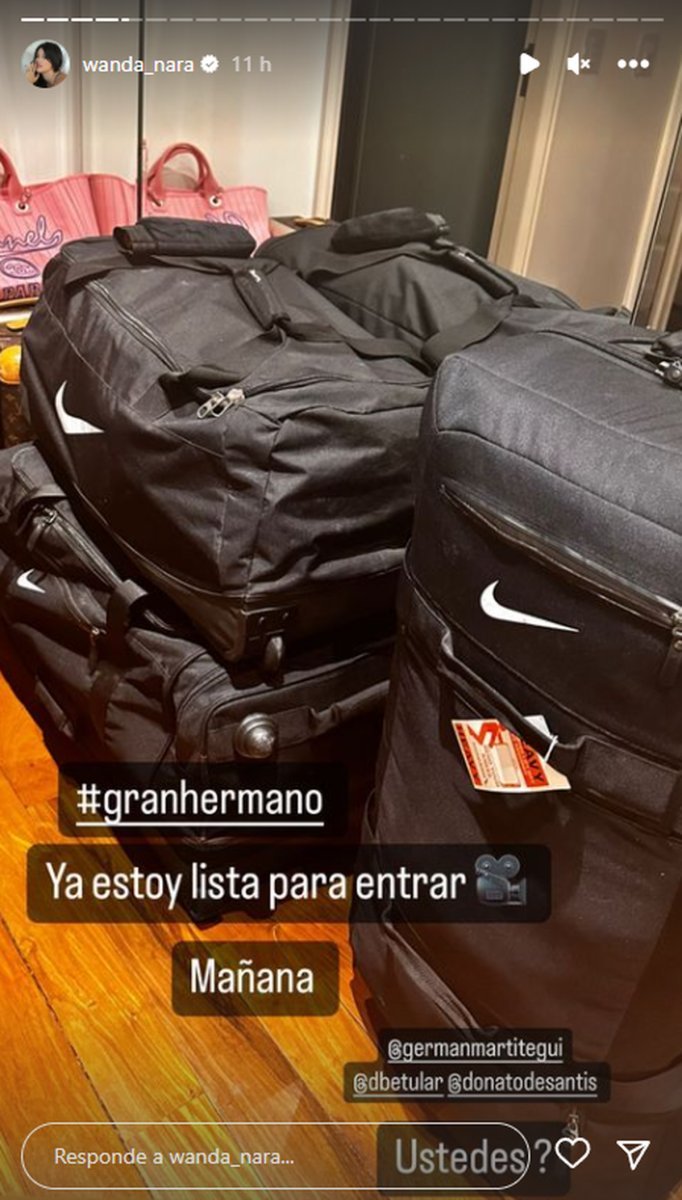 La historia que public&oacute; Wanda Nara.