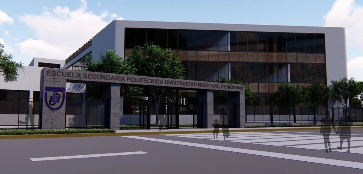 El proyecto de la Escuela Secundaria Polit&eacute;cnica de la Universidad Nacional de Moreno (ESPUNM).