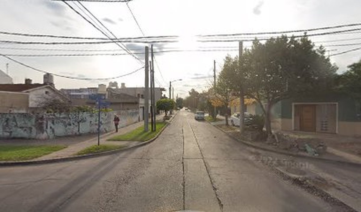 La zona de Ramos Mej&iacute;a donde ocurri&oacute; el robo.