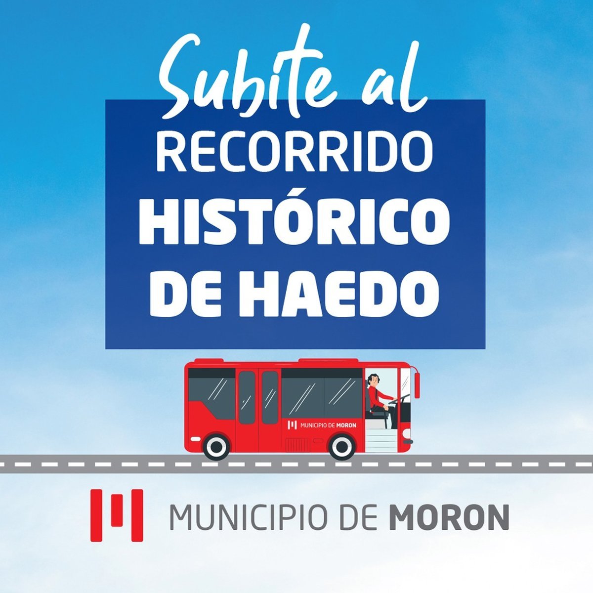 Flyer oficial del recorrido hist&oacute;rico de Haedo.