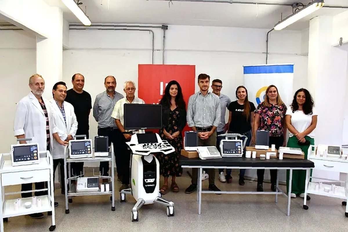 Suma de equipamiento al Hospital de Mor&oacute;n.