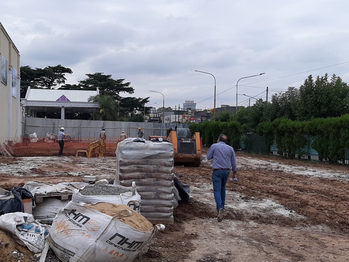 El lugar donde estar&aacute; el centro de salud de la UNLaM.