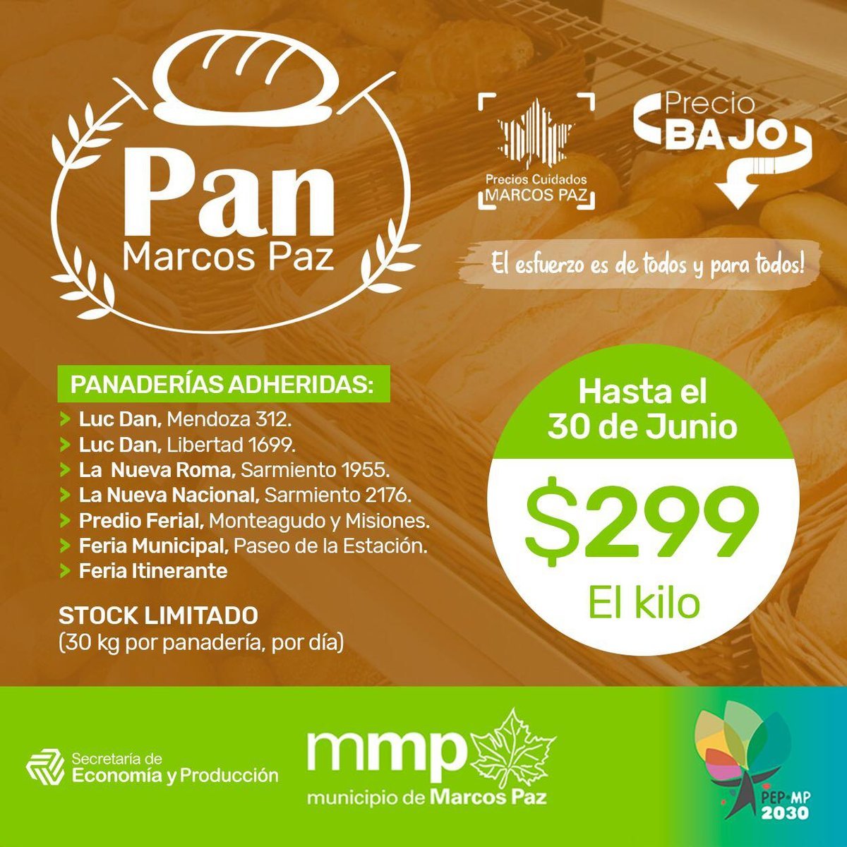 Marcos Paz present&oacute; 