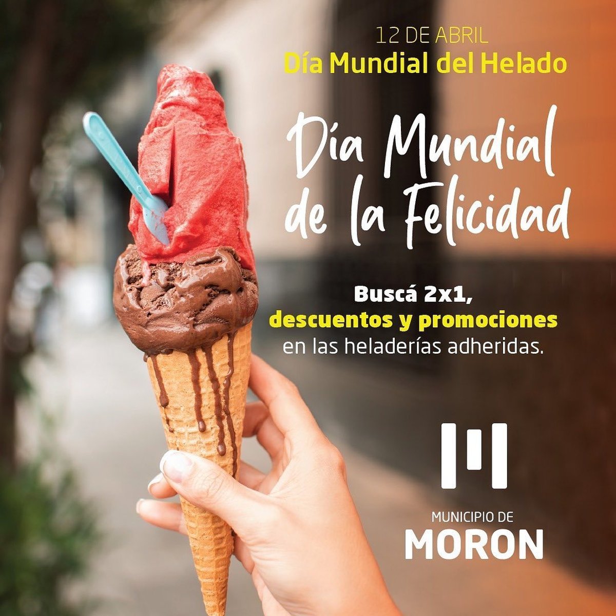 D&iacute;a Mundial del Helado en Mor&oacute;n.