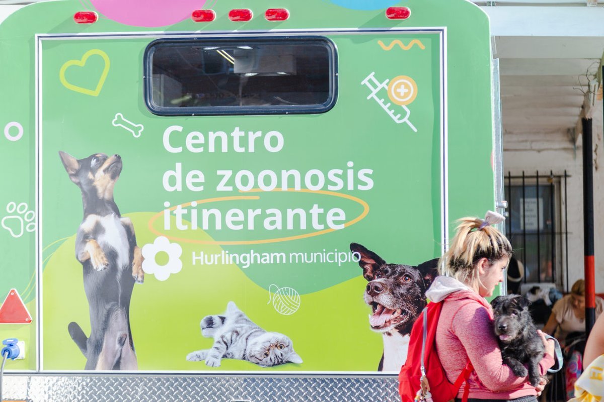 Hurlingham inaugur&oacute; un nuevo centro de zoonosis itinerante.