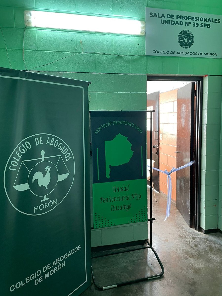 La nueva sala del CAM en la c&aacute;rcel de Ituzaing&oacute;.