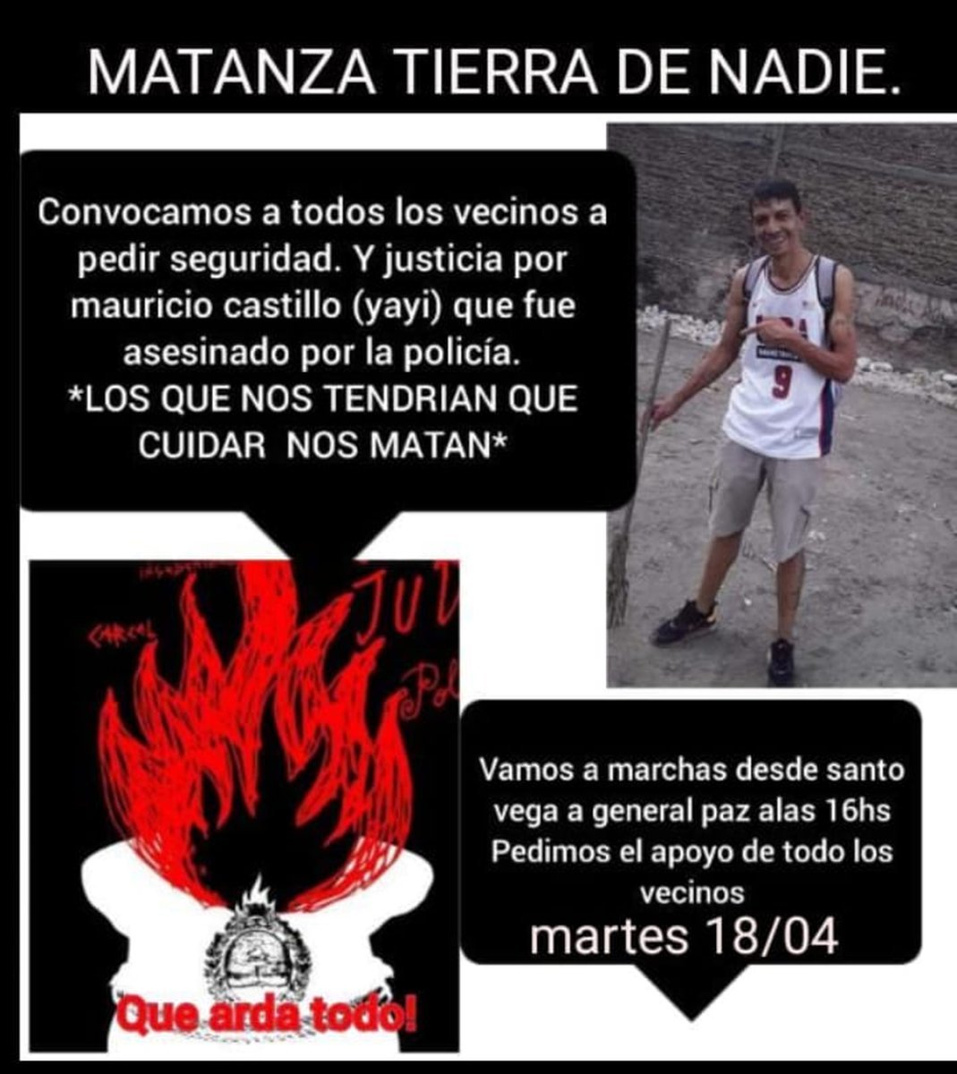 Marcha en Lomas del Mirador por Mauricio Castillo.