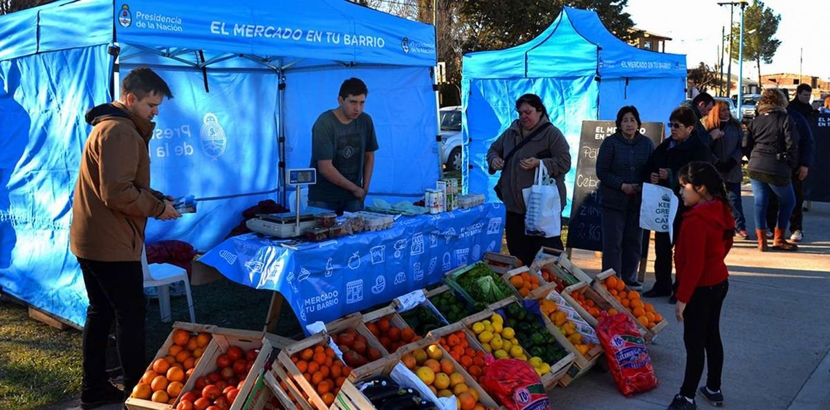 Moreno: cronograma del Mercado en tu Barrio.