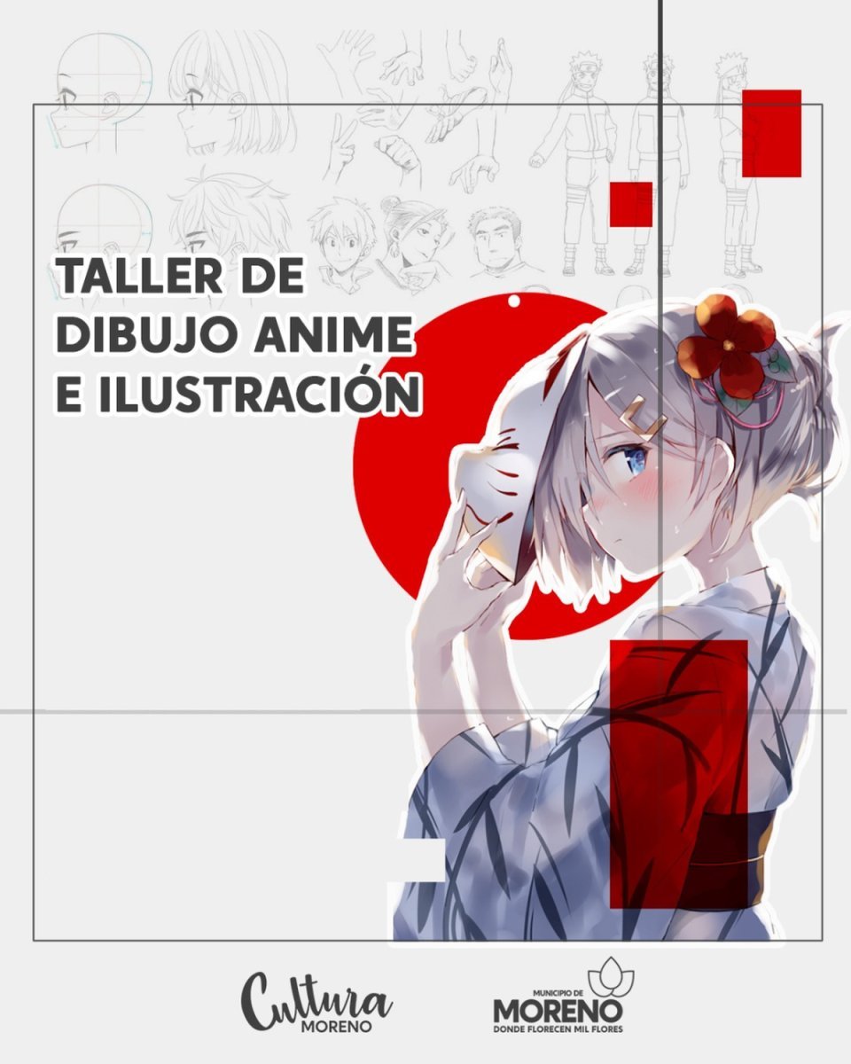 Moreno abri&oacute; la inscripci&oacute;n al Taller de Dibujo de Anime e Ilustraci&oacute;n.