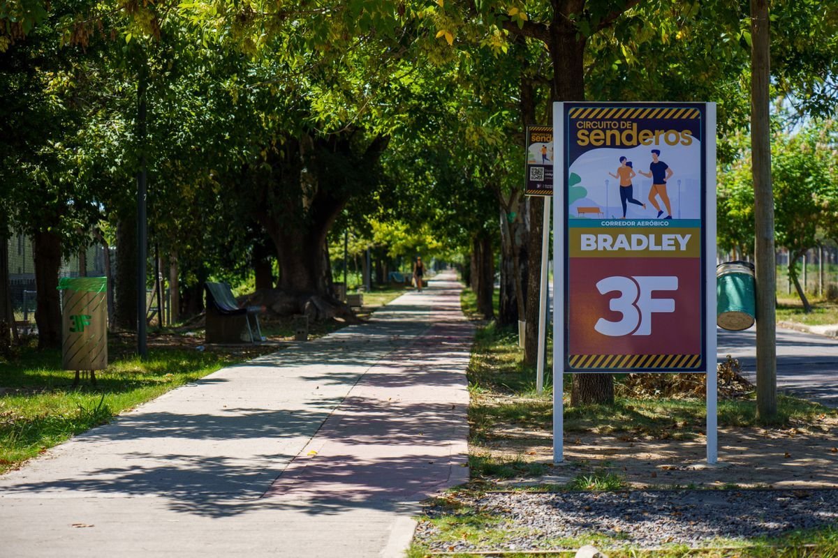 Senderos y caminos de Tres de Febrero.