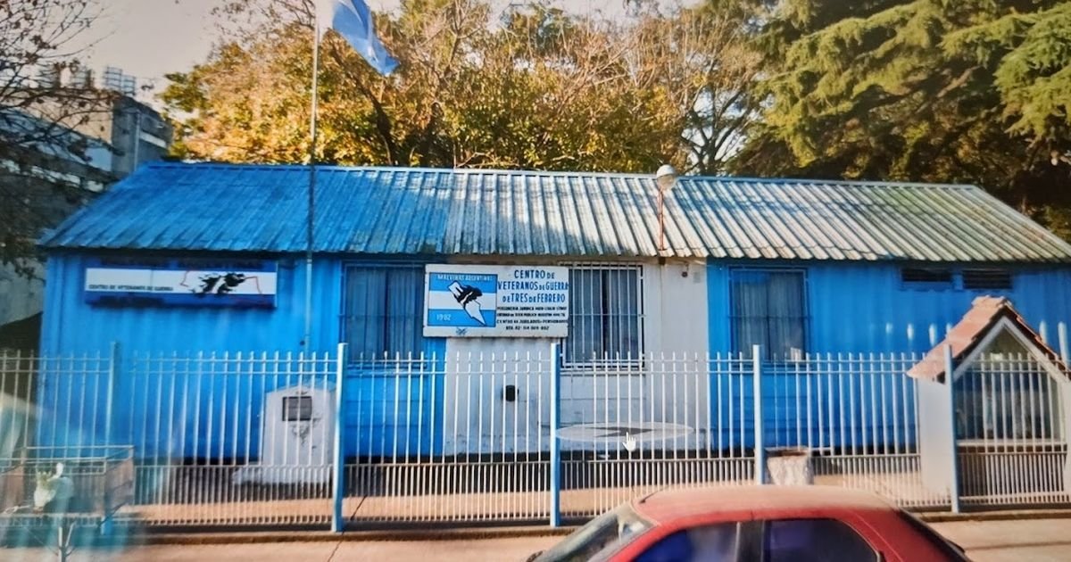 El antiguo Centro de Veteranos de la Guerra de Malvinas de Tres de Febrero en Pablo Podest&aacute;.