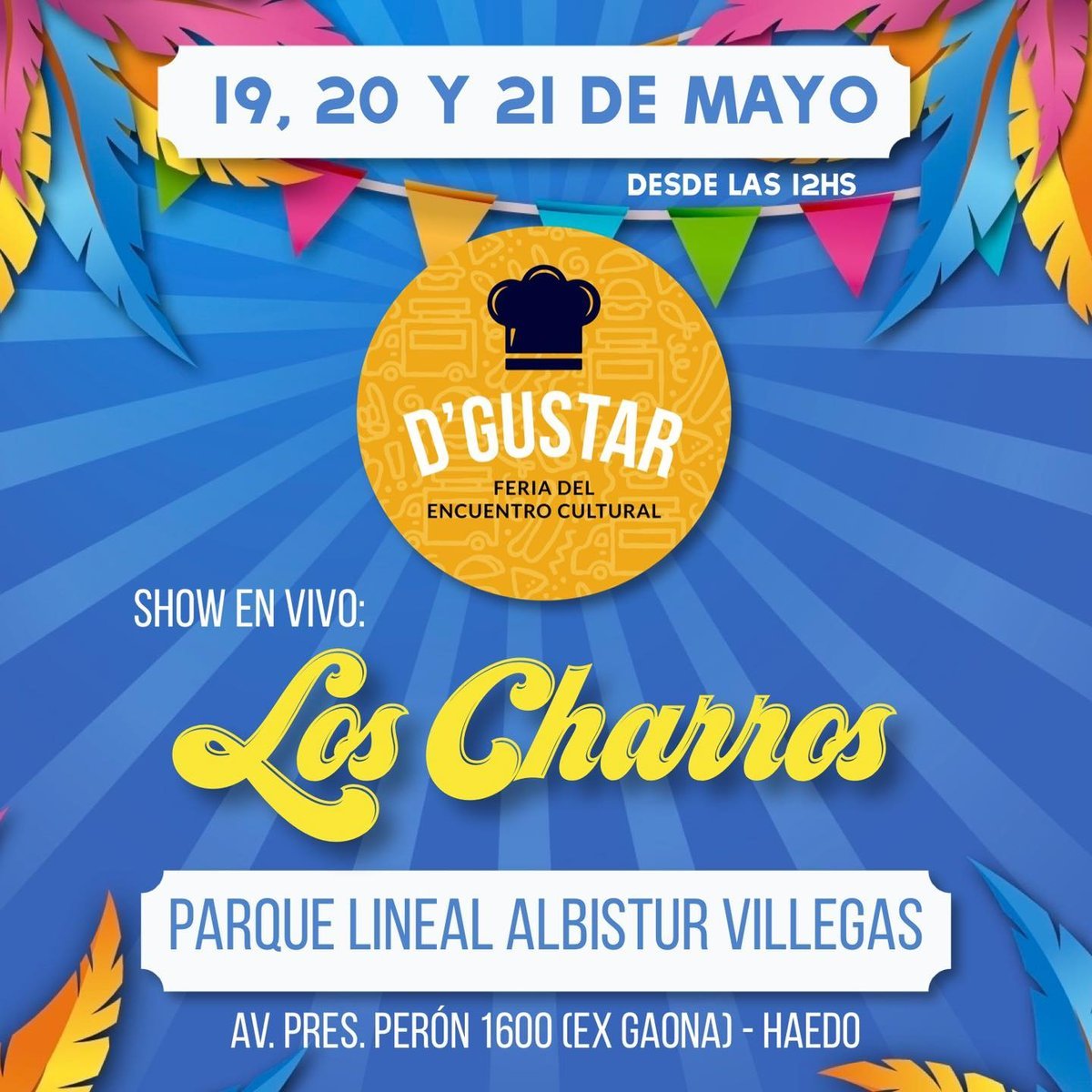 La feria D'gustar en Haedo.