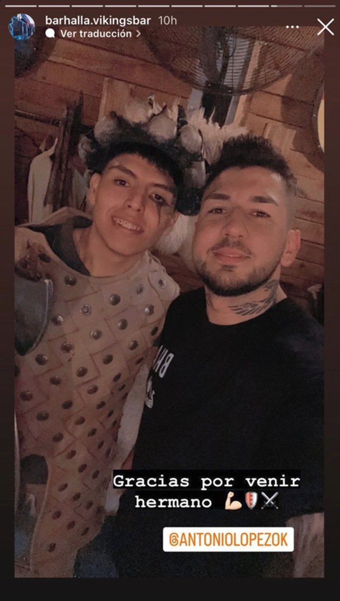 Antonio participante de Masterchef visit&oacute; un bar de Merlo.