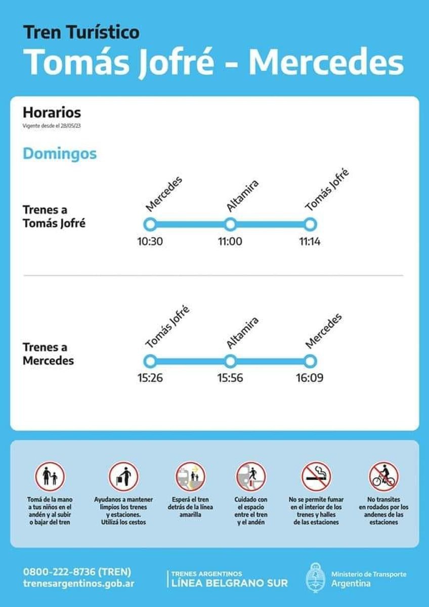 As&iacute; funcionar&aacute; el nuevo tren tur&iacute;stico del Belgrano Sur.
