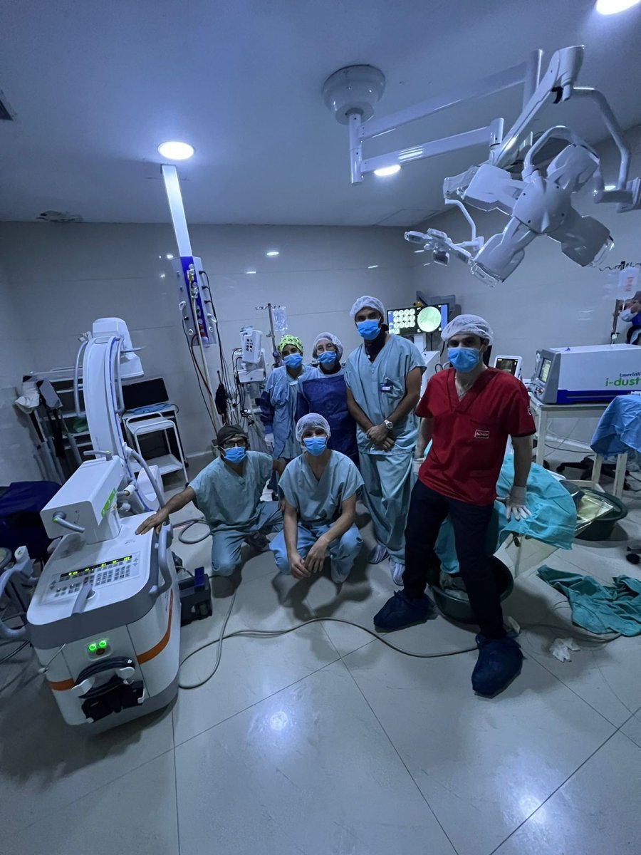 Operaci&oacute;n hist&oacute;rica en el Hospital Municipal de San Miguel.