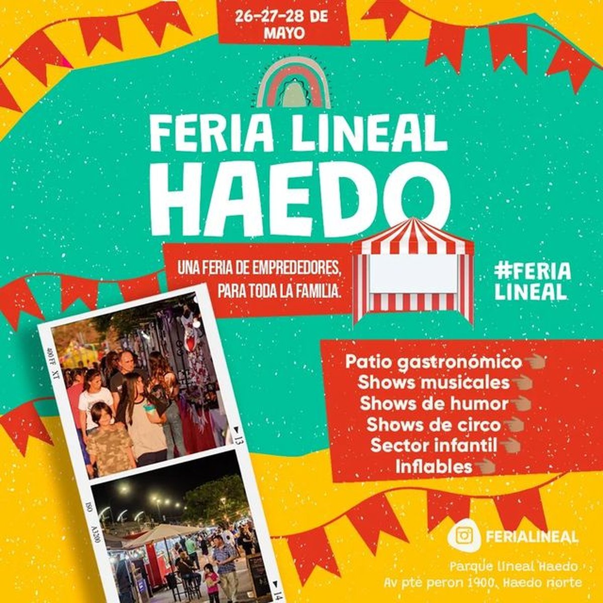 Nueva edici&oacute;n de la Feria Lineal de Haedo.
