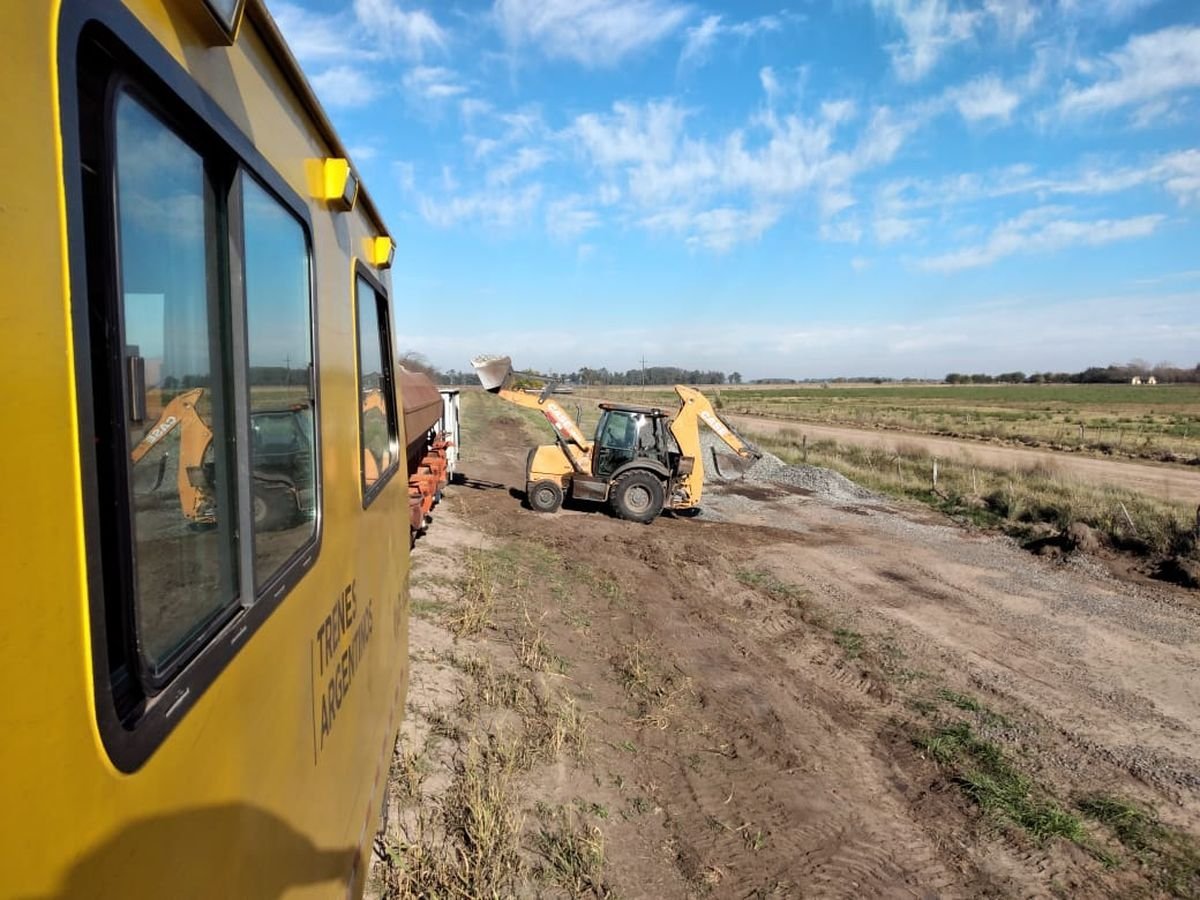 Belgrano Sur: avanzan las obras para llegar a Navarro.