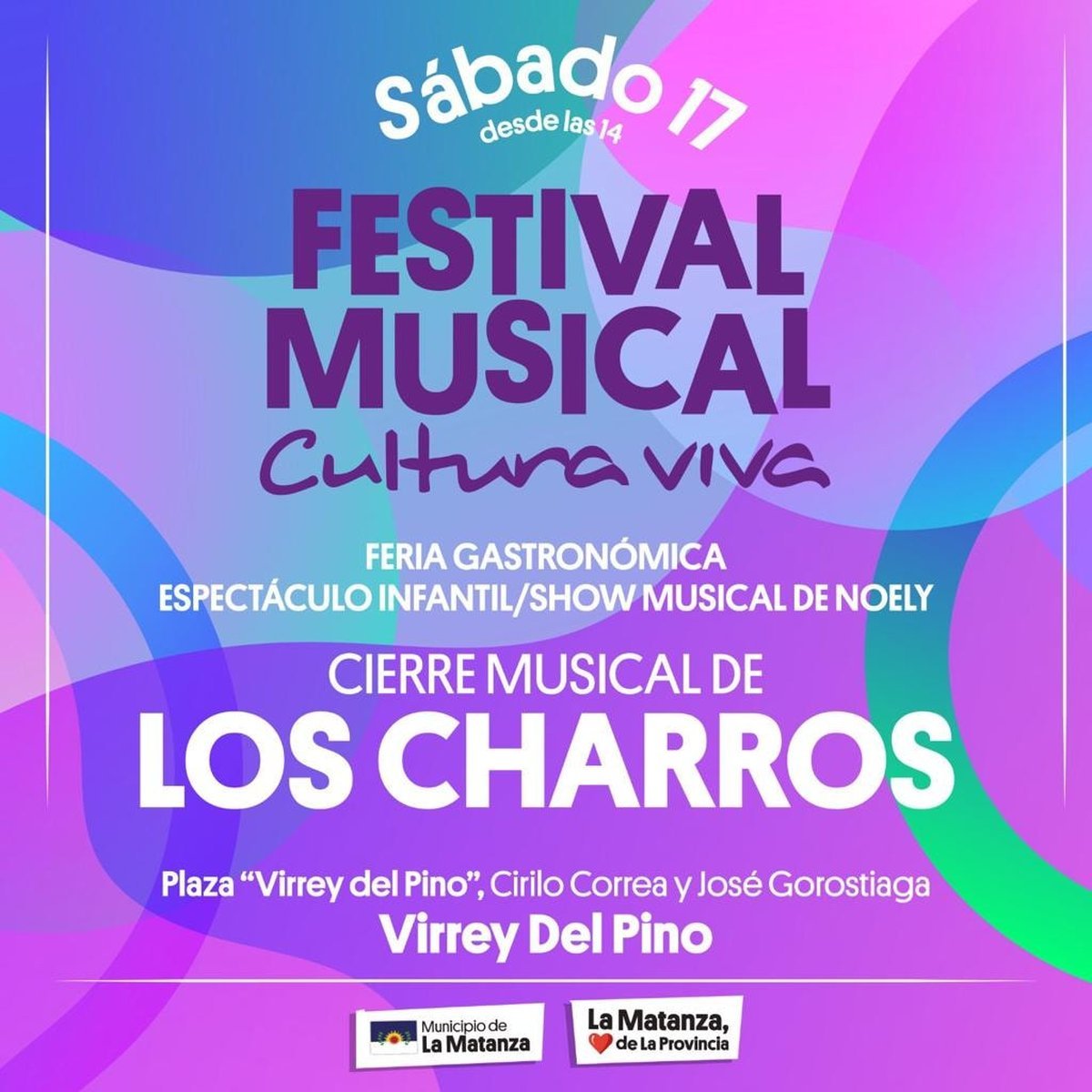 Recital gratuito en Virrey del Pino.