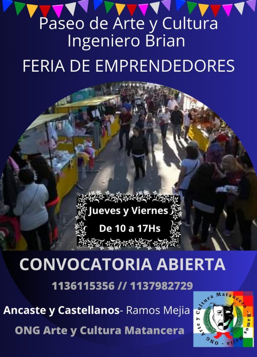 Feria gratuita en Ramos Mej&iacute;a.