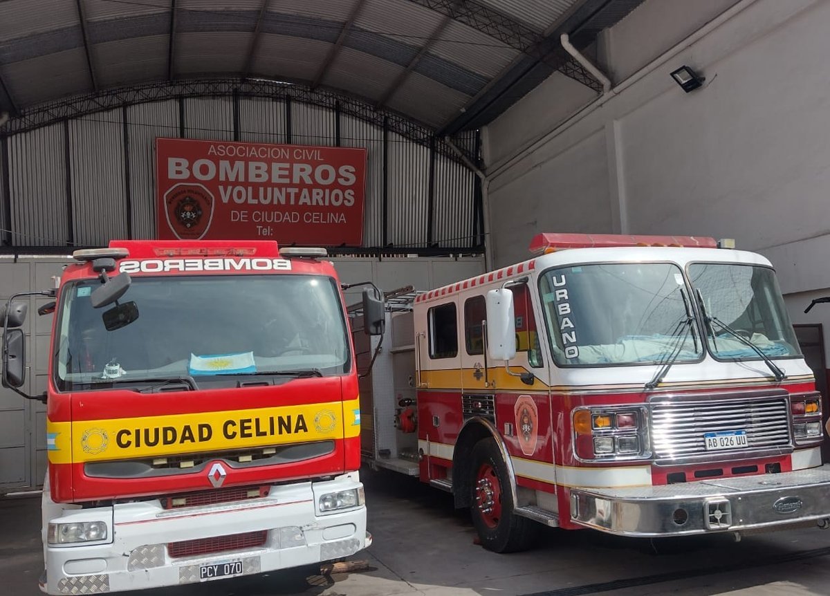 Bomberos Voluntarios de Villa Celina.