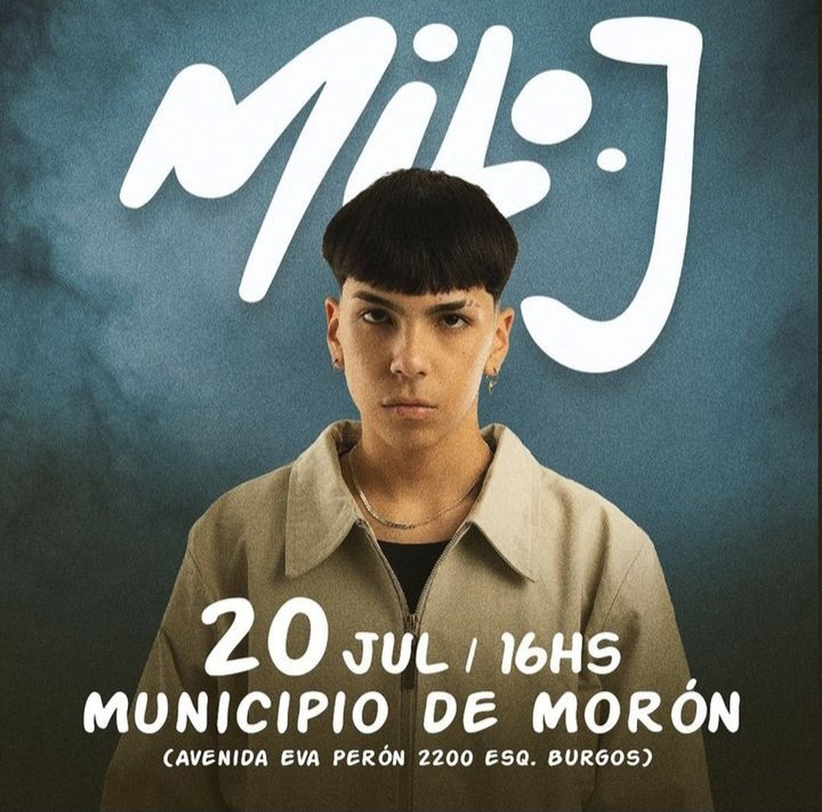 Recital de Milo J en Mor&oacute;n Sur.