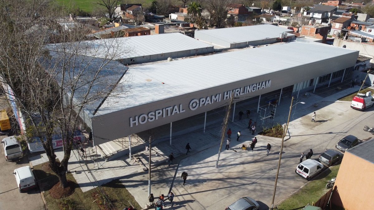 As&iacute; luce el nuevo Hospital PAMI Hurlingham.