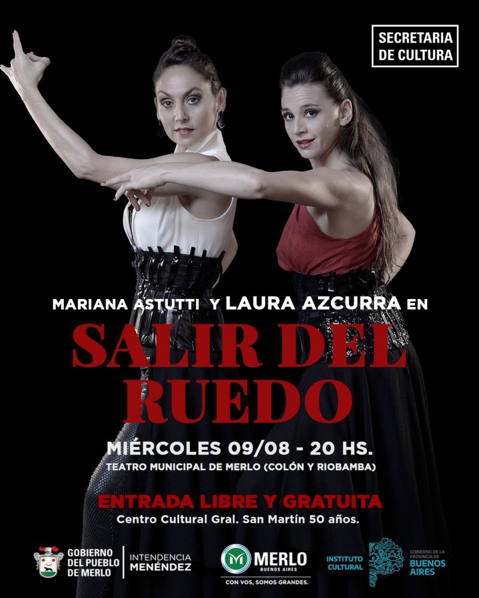 Obra de teatro gratuita en Merlo.