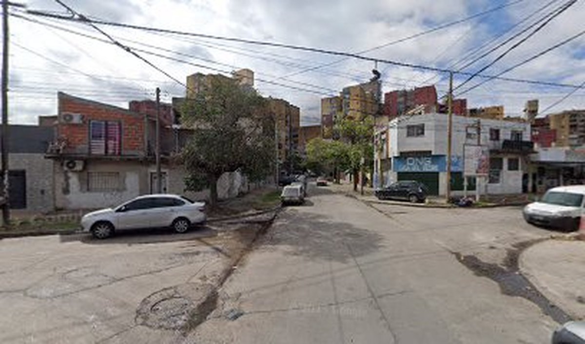 La zona de Ciudadela donde apareci&oacute; la camioneta y el ladr&oacute;n abatido.