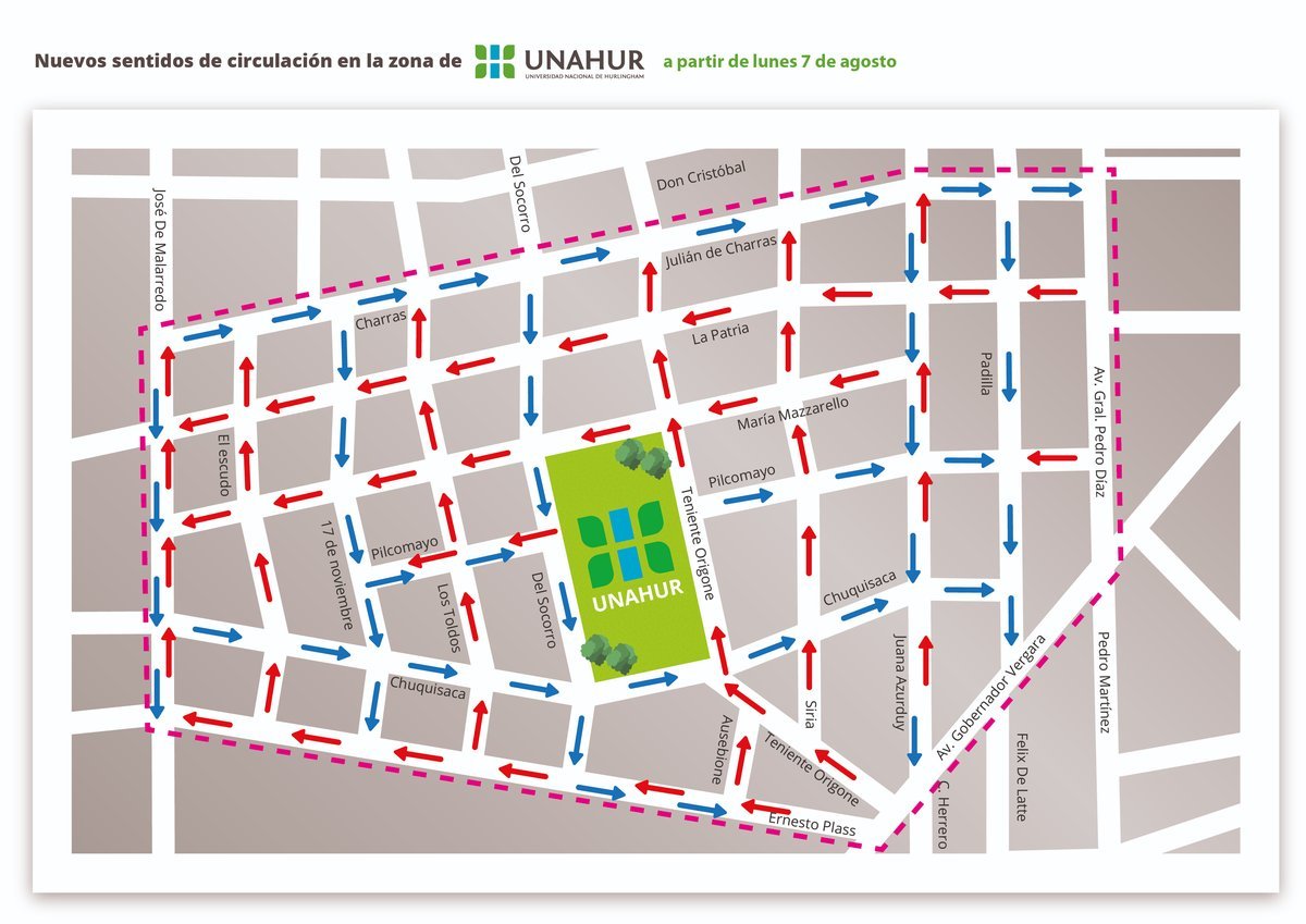 As&iacute; ser&aacute;n los cambios transitorios en el tr&aacute;nsito de Villa Tesei.