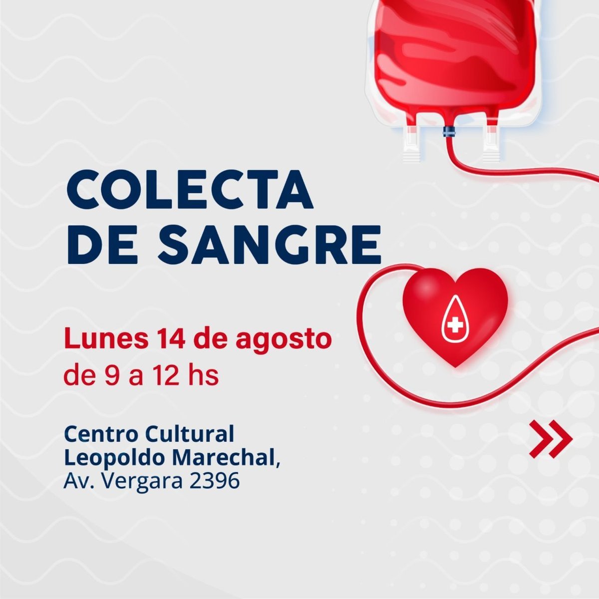 Realizar&aacute;n una jornada de donaci&oacute;n de sangre en Hurlingham.