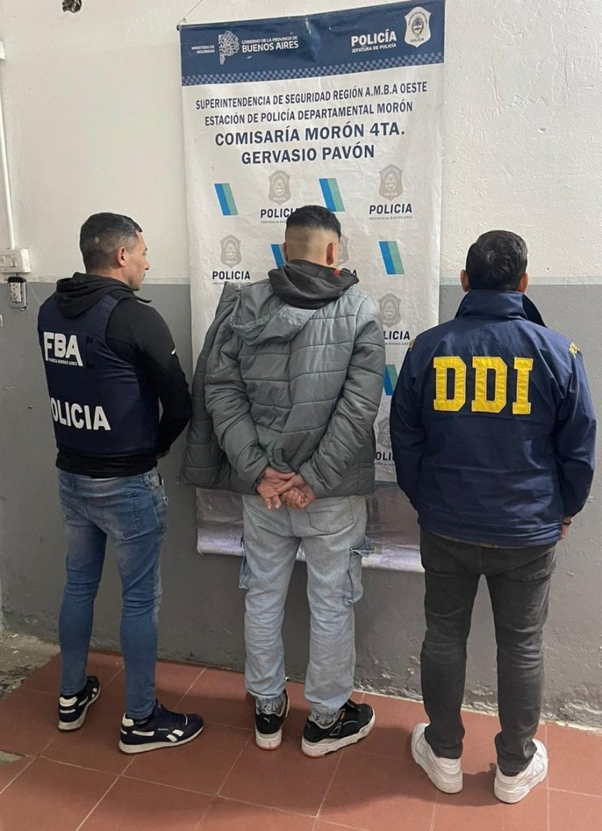 Uno de los detenidos por el crimen.