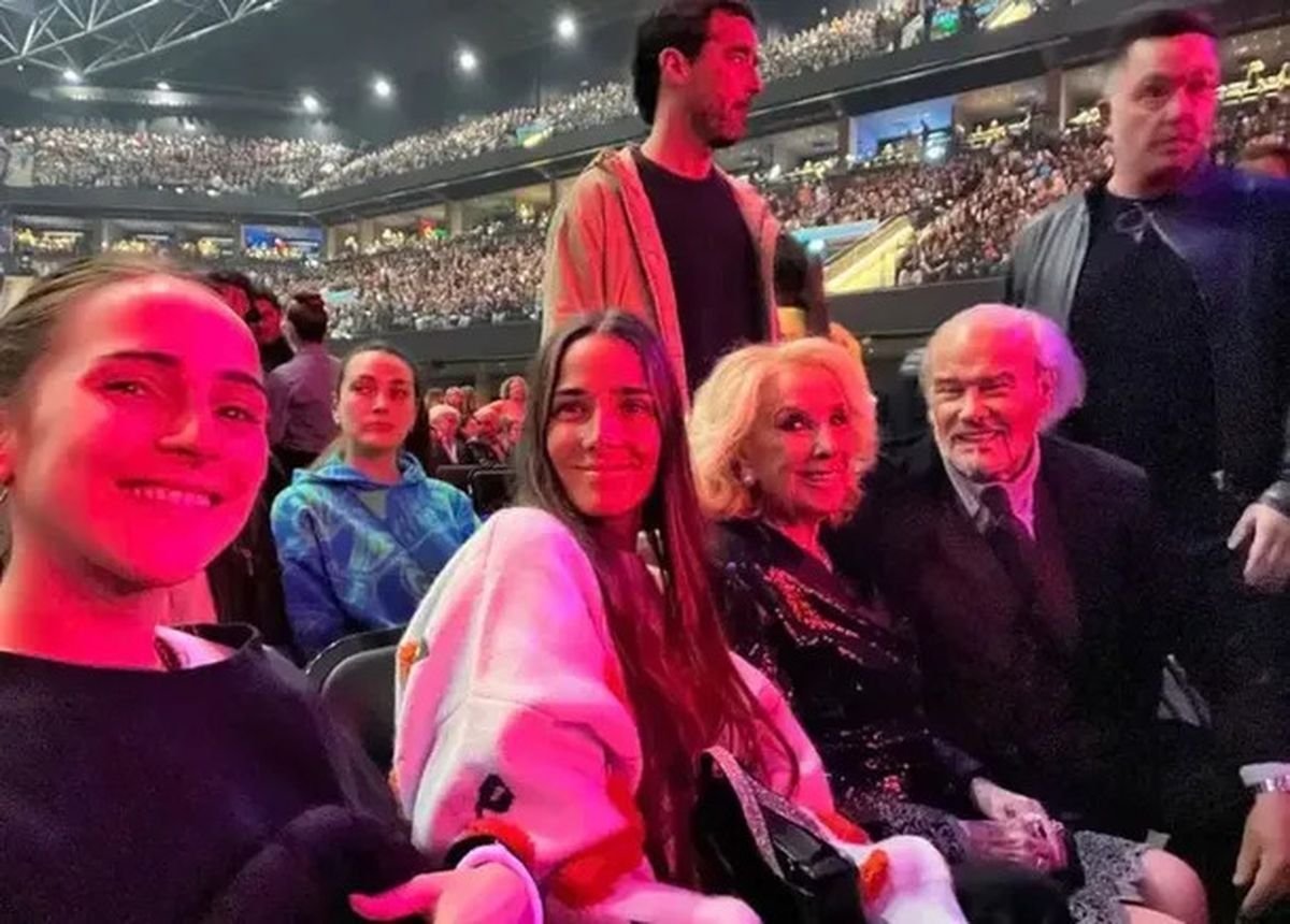 Redes: el encuentro entre Luis Miguel y Mirtha Legrand.