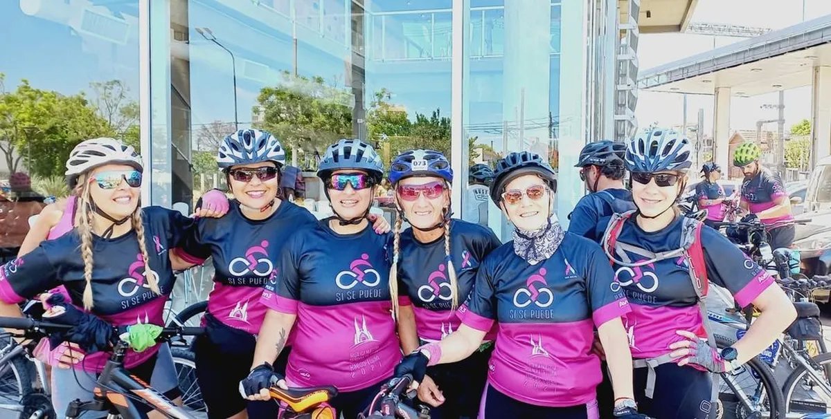 Haedo: nueva edici&oacute;n de "Pedaleada Rosa".